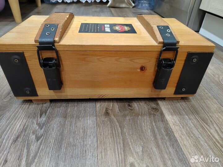 Ящик деревянный коробка от водки Red army