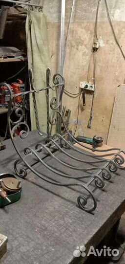 Кованые дровницы на заказ Колосник под заказ