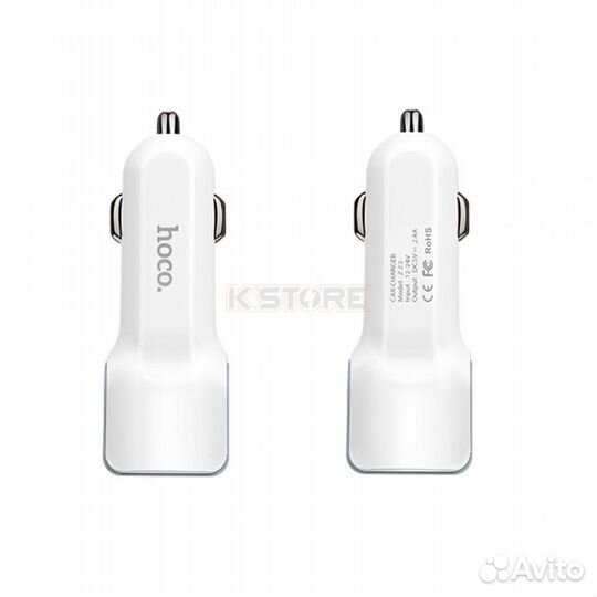 Автомобильное зарядное устройство hoco Z23