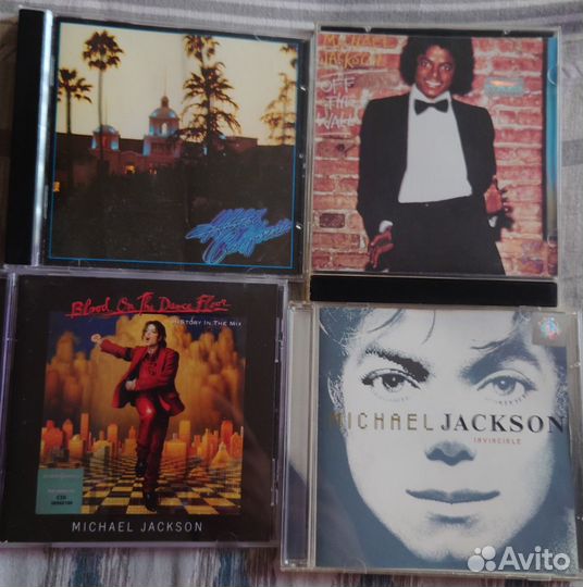 Cd диски Michael Jackson и Eagles