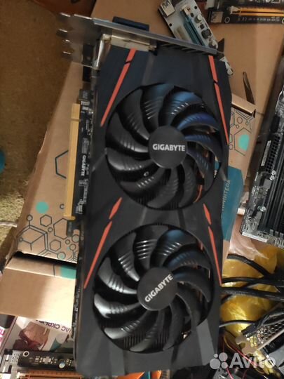 Видеокарты Sapphire/Gigabyte RX580 8G