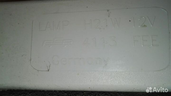 Поворотник в бампер правый желтый Volkswagеn B6