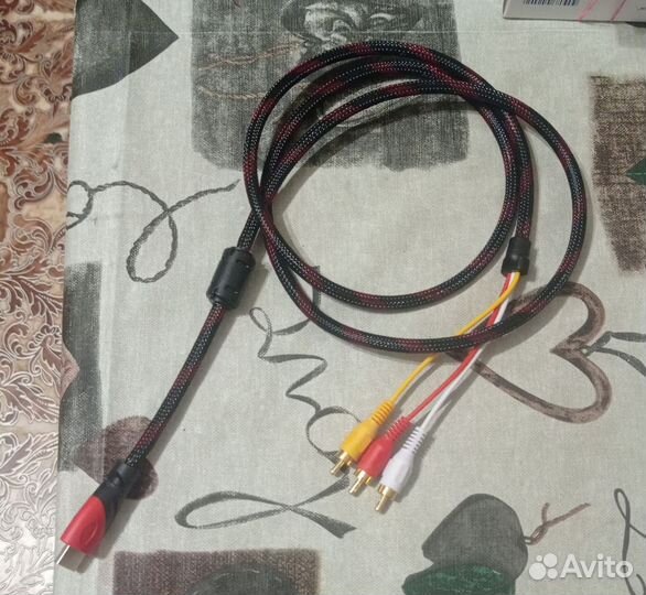 Кабель hdmi на 3 RCA