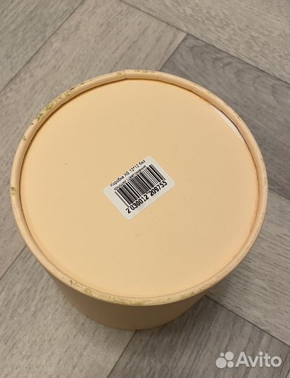 Коробка круглая для цветов