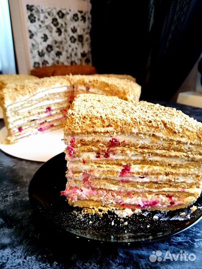 Торты домашние на заказ медовик
