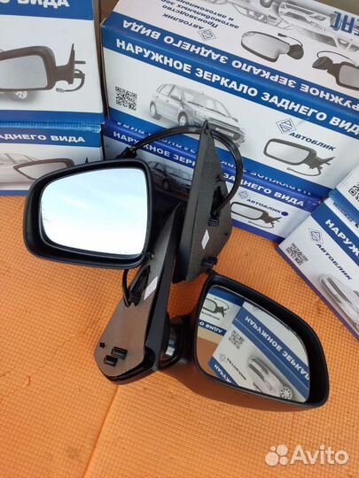 Электрозеркала Logan 2,Sandero 2 с поворотом Новые