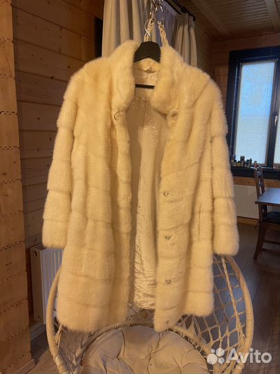 Шуба норковая 46 48 бу
