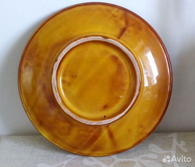 Декоративная тарелка Куропатки СССР