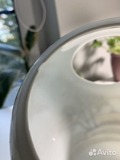 Ваза + конфетница из опалового стекла СССР