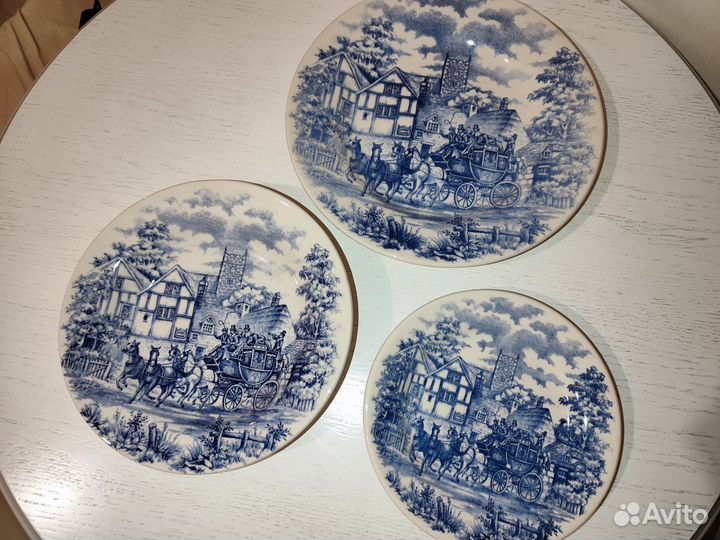 Тарелка Старая Англия, новая