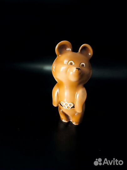 Олимпийский мишка 1980 фарфор. Тернополь фз