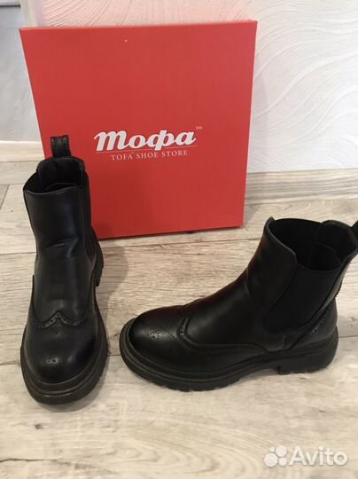 Ботинки челси женские