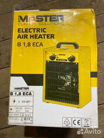 Тепловая пушка электрическая