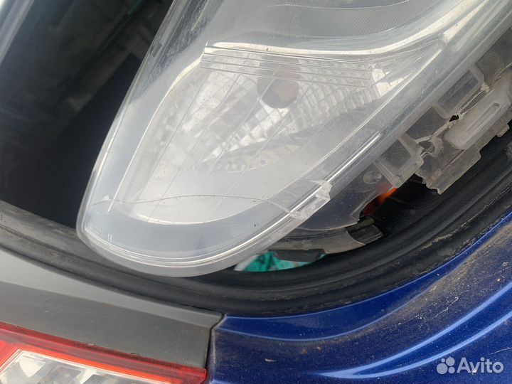 Фара передняя левая на hyundai solaris 1