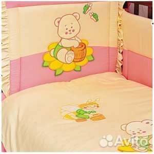 Детское постельное белье в детскую кроватку