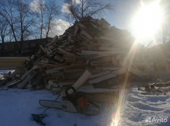 Дрова колотые ольха