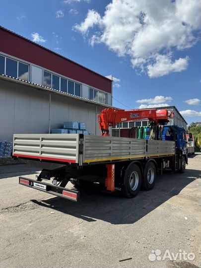 КАМАЗ 65117 с КМУ, 2014