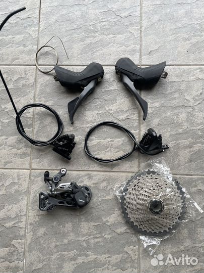 Группсет Shimano GRX800+BR-RX400 1x11