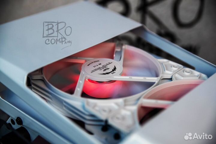 Игровой корпус с argb вентиляторами