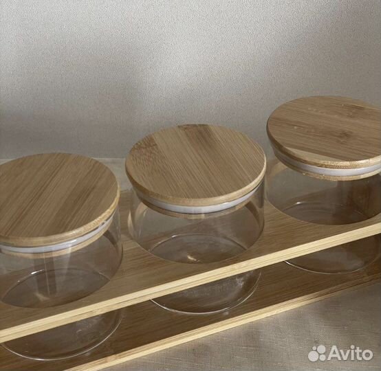 Набор банок для специй