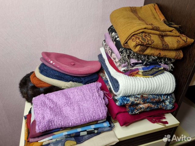 Шапки, шарфы см.фото