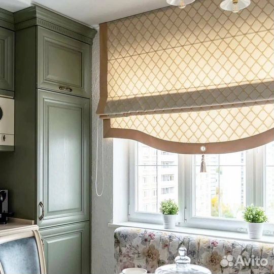 Изготовление римских штор