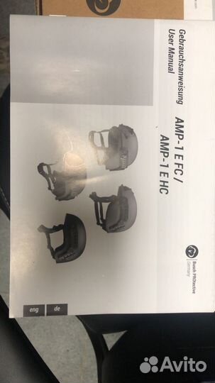 Шлем AMP-1 E HC NIJ III