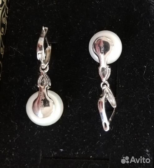 Серьги серебро