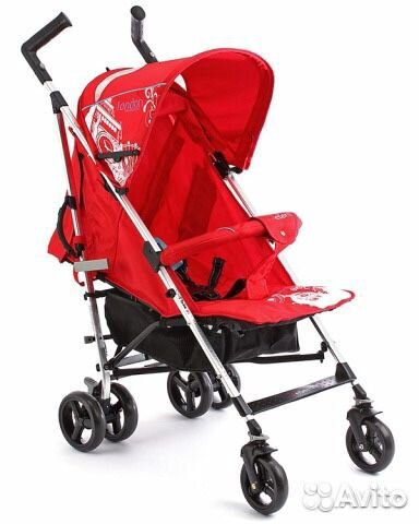 Прогулочная коляска Jetem London красная