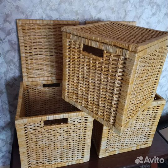 Корзины плетёные