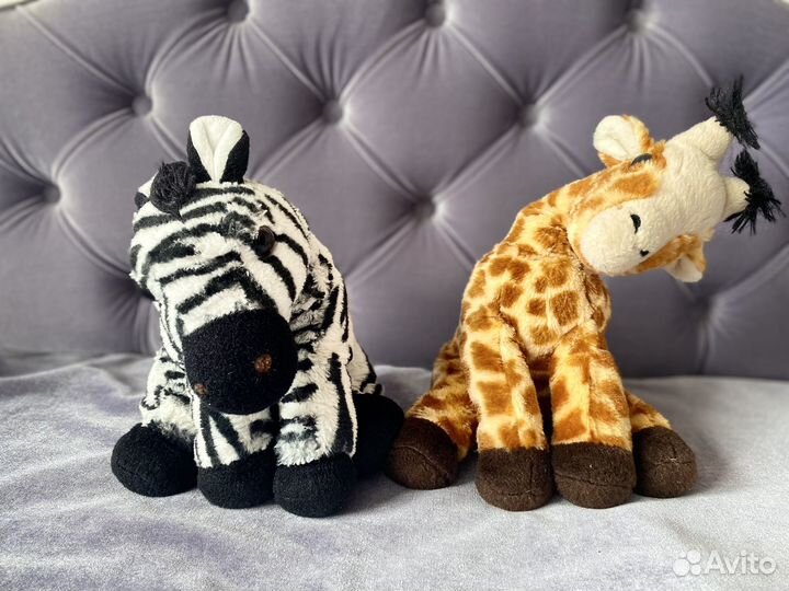 Игрушка Зебра и Жираф