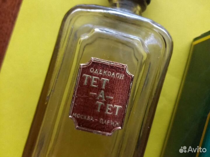 Флакон от одеколона тет-А-тет