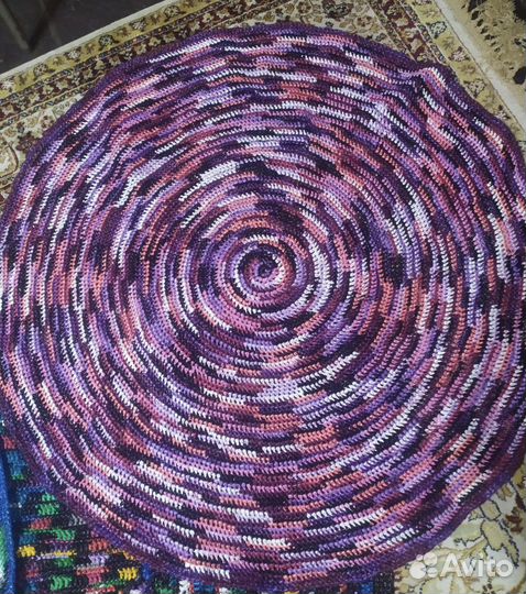 Вязаные коврики