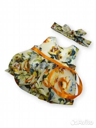 Платье для Baby Born и аналогичных кукол 38-42 см