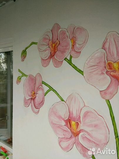 Роспись стен, барельеф