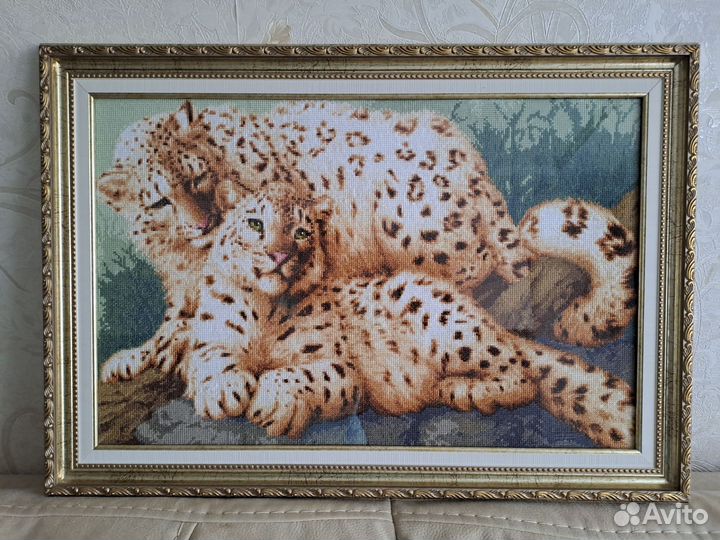 Картина вышитая крестом