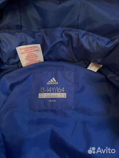 Пуховик adidas оригинал