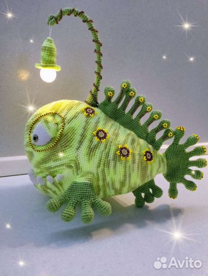 Рыба ночник вязаная