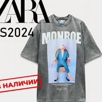 Футболка Zara Monroe новая коллекция 2024