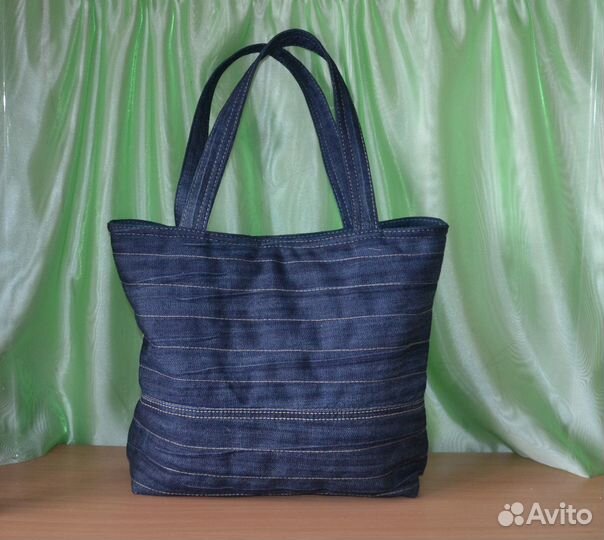 Сумка женская из джинсы