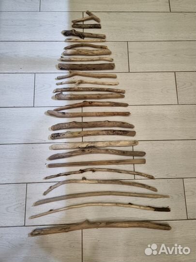 Коряги дрифтвуд (большой набор)