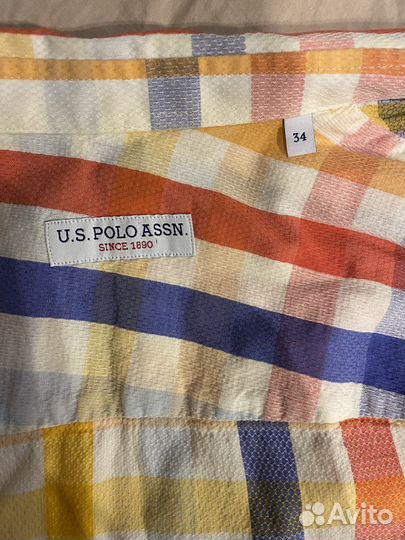 Us polo assn рубашка женская 34