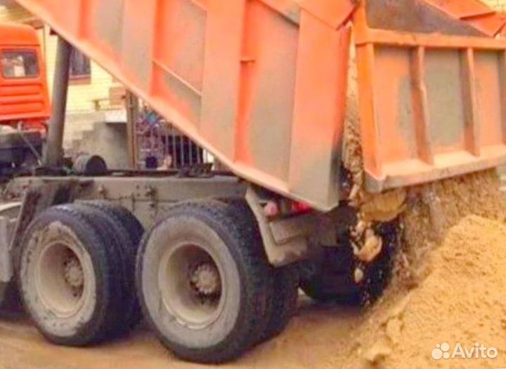 Песок карьерный