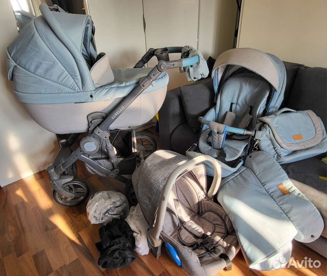 Коляска 3 в 1 baby merc bebello
