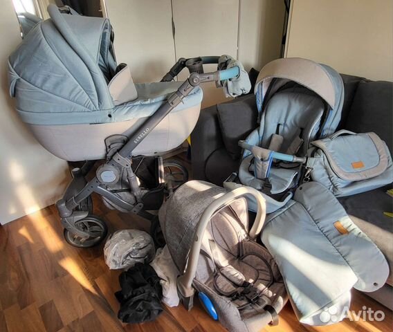 Коляска 3 в 1 baby merc bebello