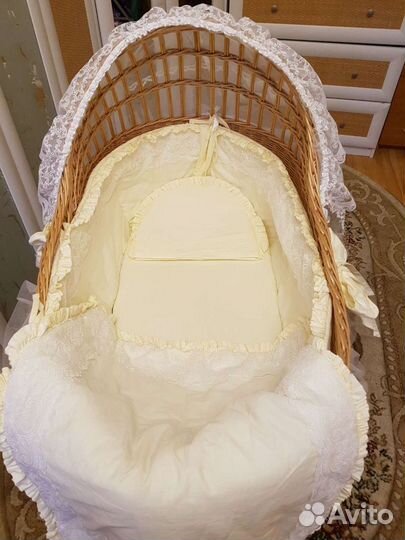 Люлька колыбель плетеная