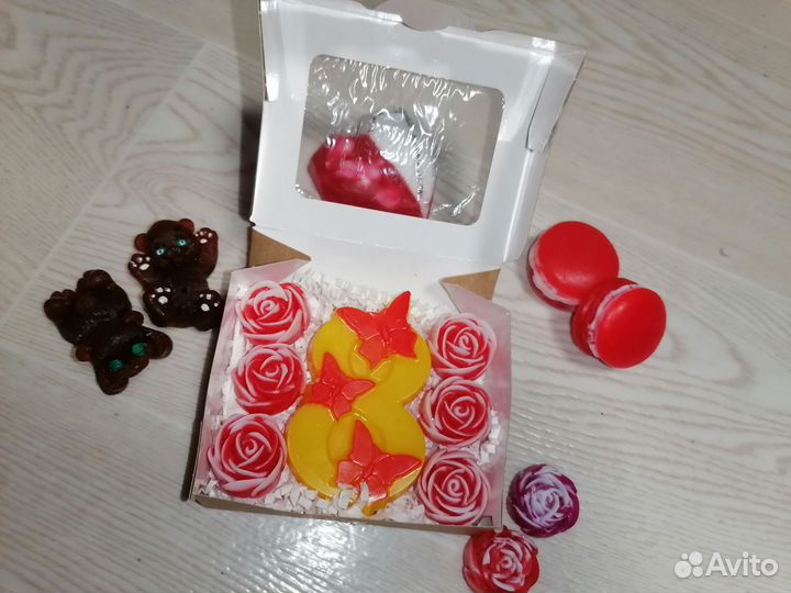 Мыло ручной работы набор