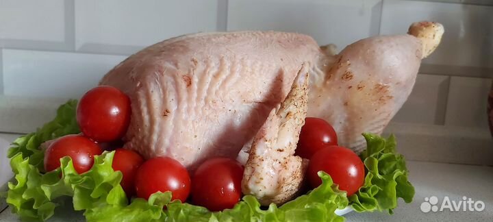 Натуральное мясо домашнего бройлера