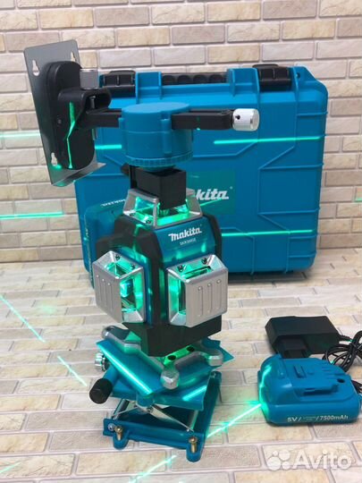 Лазерный уровень Makita 4Д/360/16 линий, есть опт