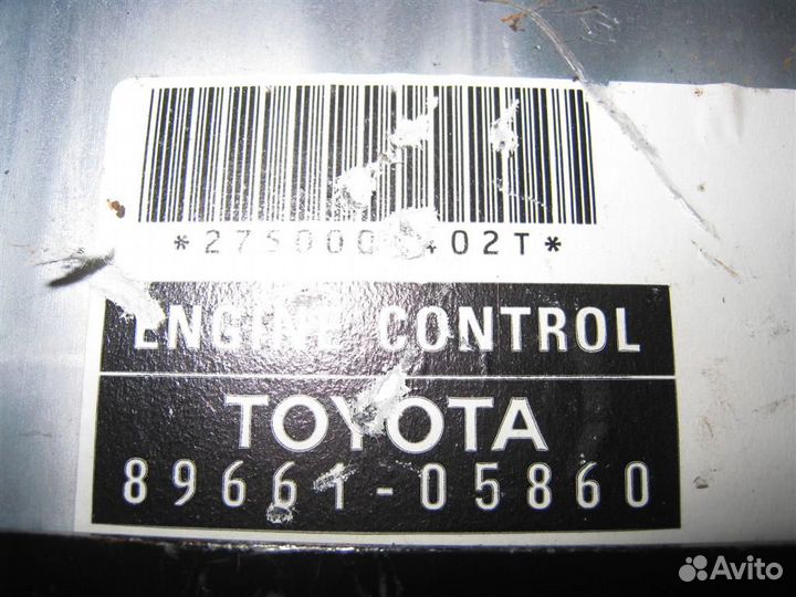 Блок управления двс Toyota Avensis T25 2006